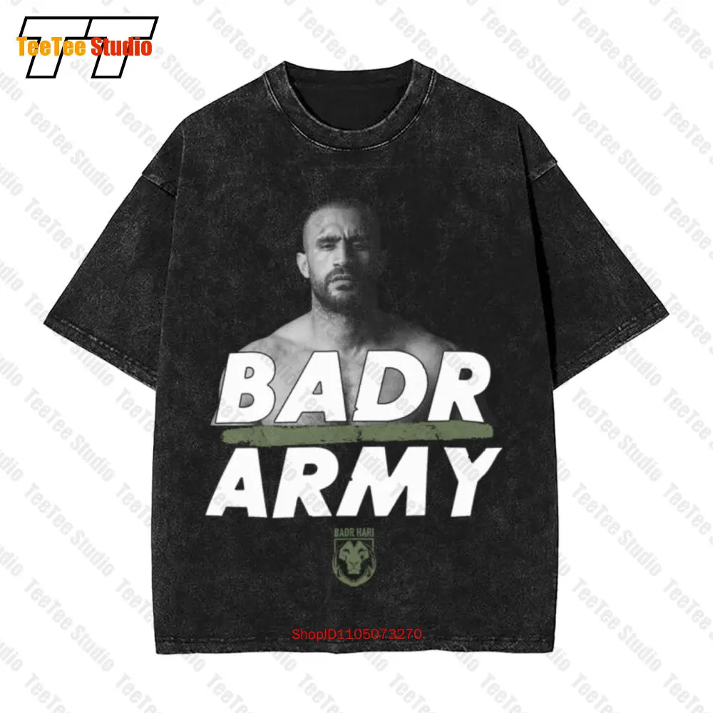 Born Lion Sport Kickboxing Badr Hari Vintage Oversized T-Shirt AZ61