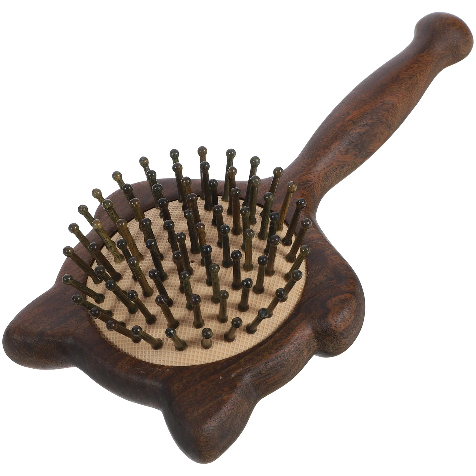 مشط تدليك وسادة هوائية، مشط شعر خشبي، فرشاة تصفيف لفك تشابك الشعر للنساء، جميع أنواع الشعر، تدليك فروة الرأس، الاستاتيكيه #2