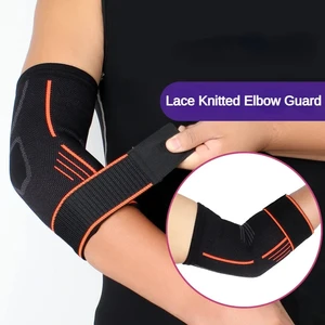 1 pcs fitness bandage elbow strap compression bracket for tendonitis sneakers elbow tennis reduce joint pain protector support 11 Main sales elbow Bodybuilding - №9