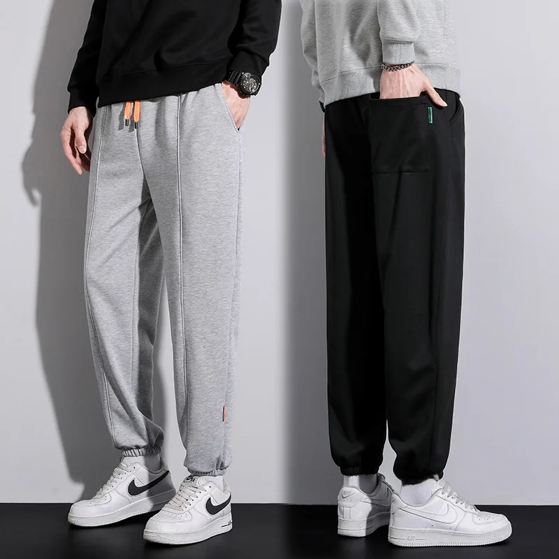 

Faionable Casual Men's Pants Spring Summer 2024 Nine-Tenths Cuffed Sports Pants Sli Versatile Men's Clothing