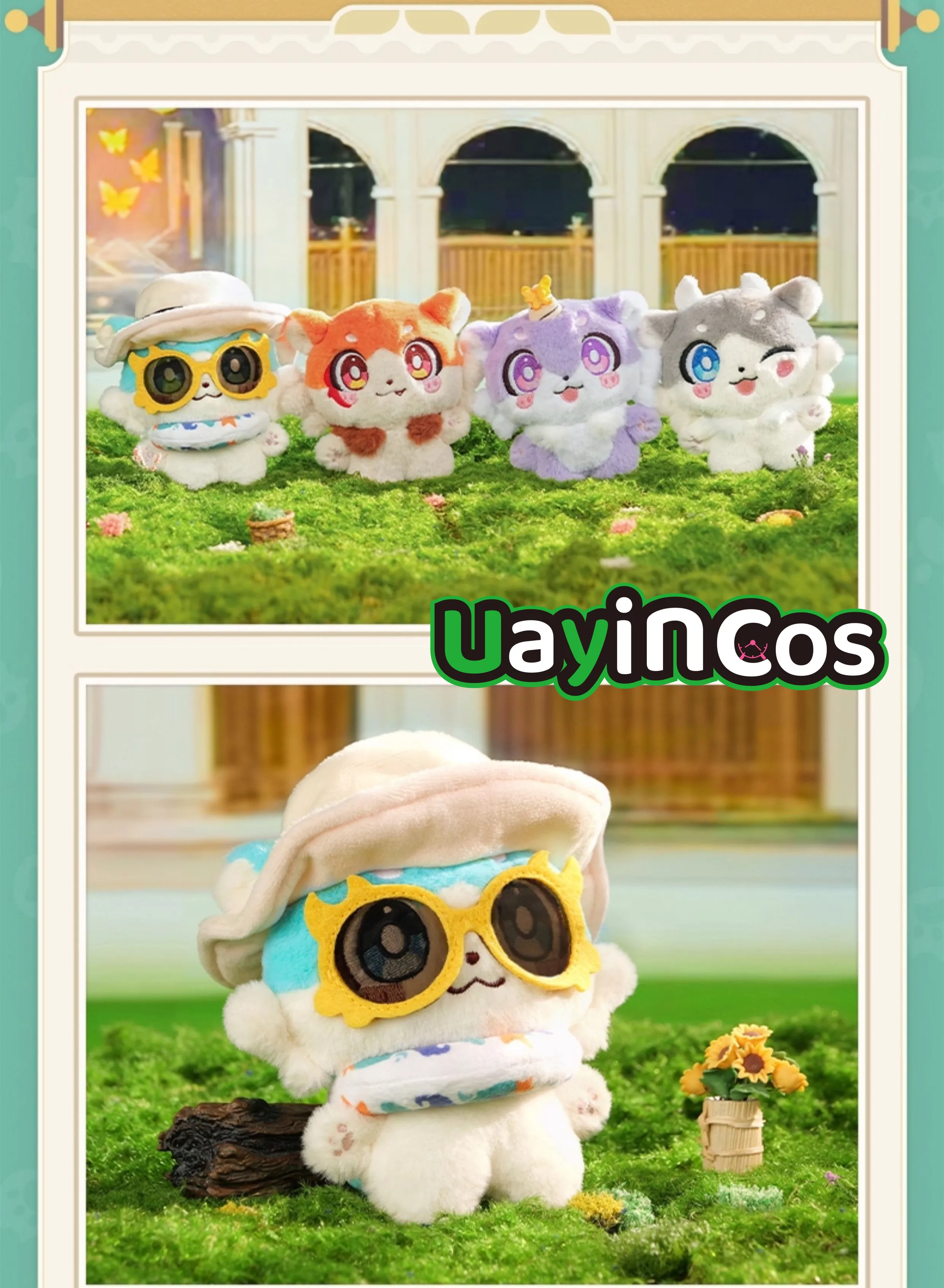 

13cm Original Honkai Star Rail Aventurine Kafka Castorice Stuffed Plushies Doll Clothes Keychain Ornament Anime Game Toy Kids