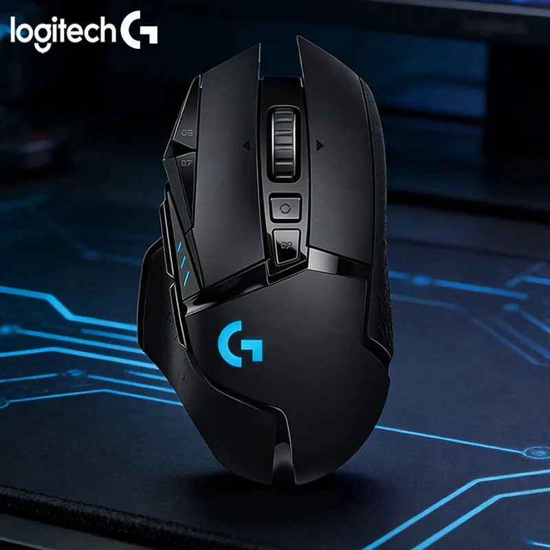 Logitech G502/G502HERO/PRO X SUPERLIGHT 2SE/PRO X SUPERLIGHT/G402 Long-lasting battery life gaming mouse, durable microswitches