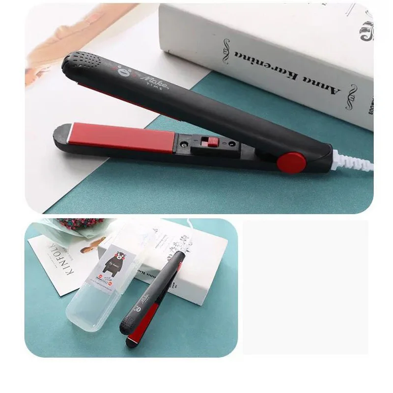 2023 Popular Curling Iron Ceramic Straightening Styling Tools Curler Flat Iron Mini Hair Straightener