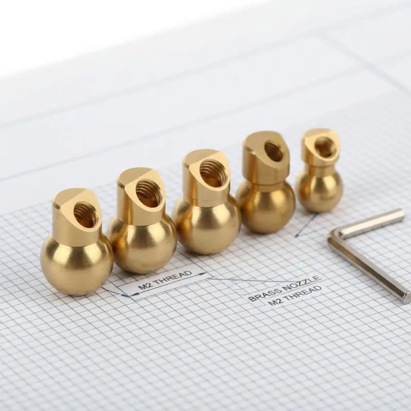 CNC Machine Tool Oblique Spray Brass Ball Coolant Nozzle Tool Holder Ball Joint Nozzle Accessories