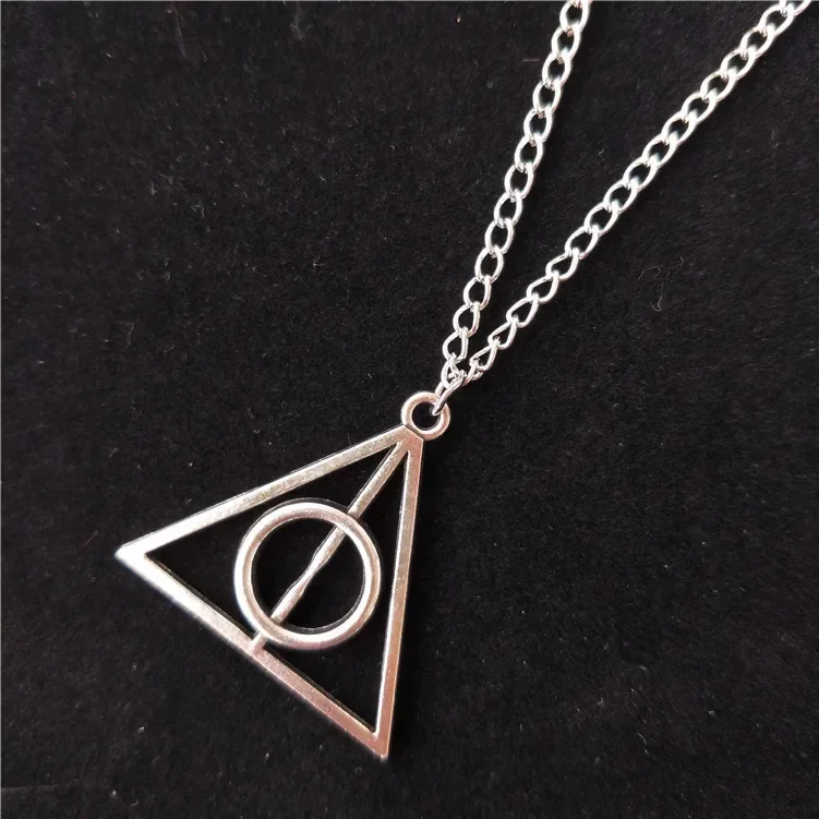 Harries Potter Necklace Movie Peripherals Hogwarts Golden Snitch Hourglass Pendant Jewelry Souvenirs Party Gift Children\'s Toys