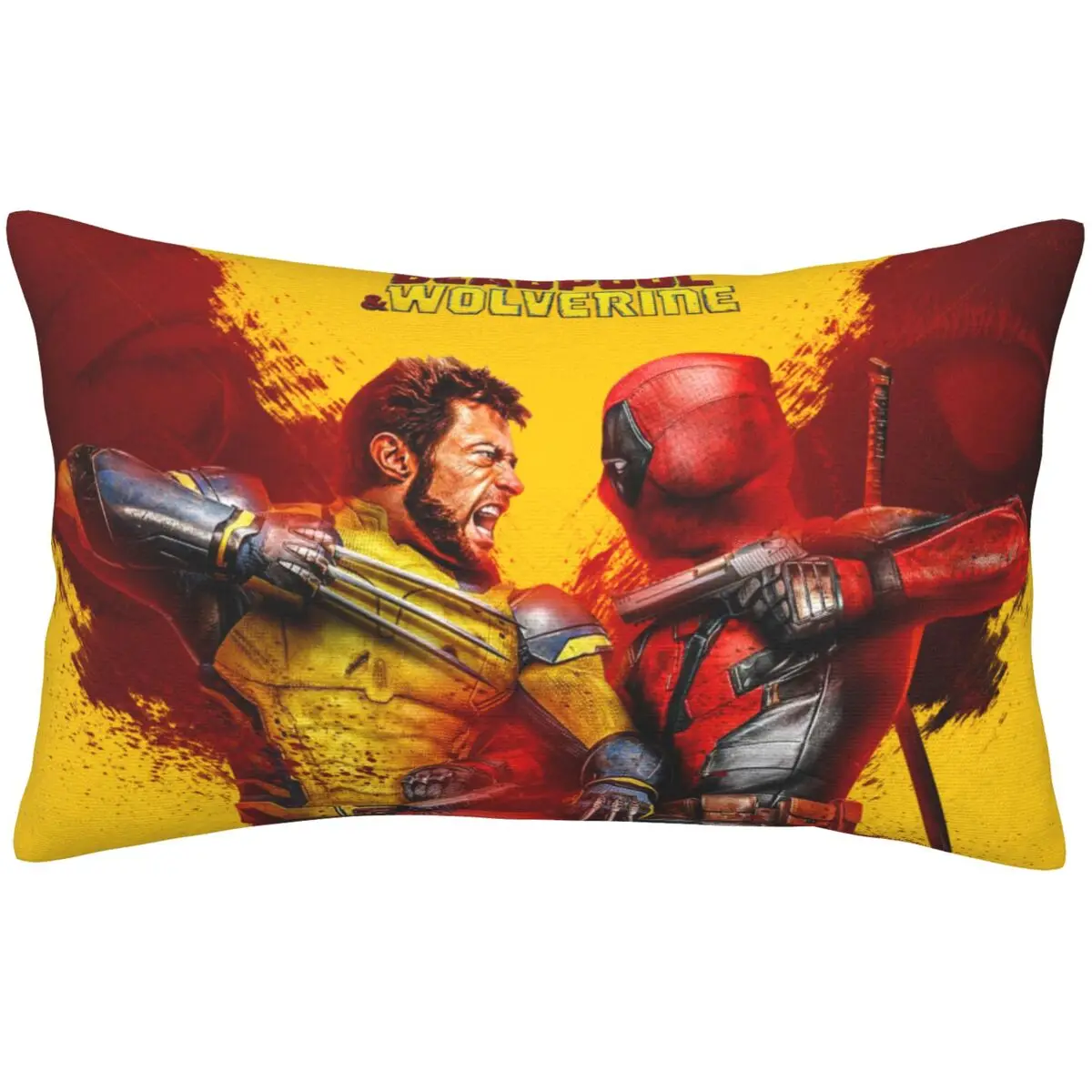 Deadpool And Wolverin Pillowcase Bedding For Kids Reversible Double-Sided Super Soft Beddings Throw Pillow Covers Cushion Cases