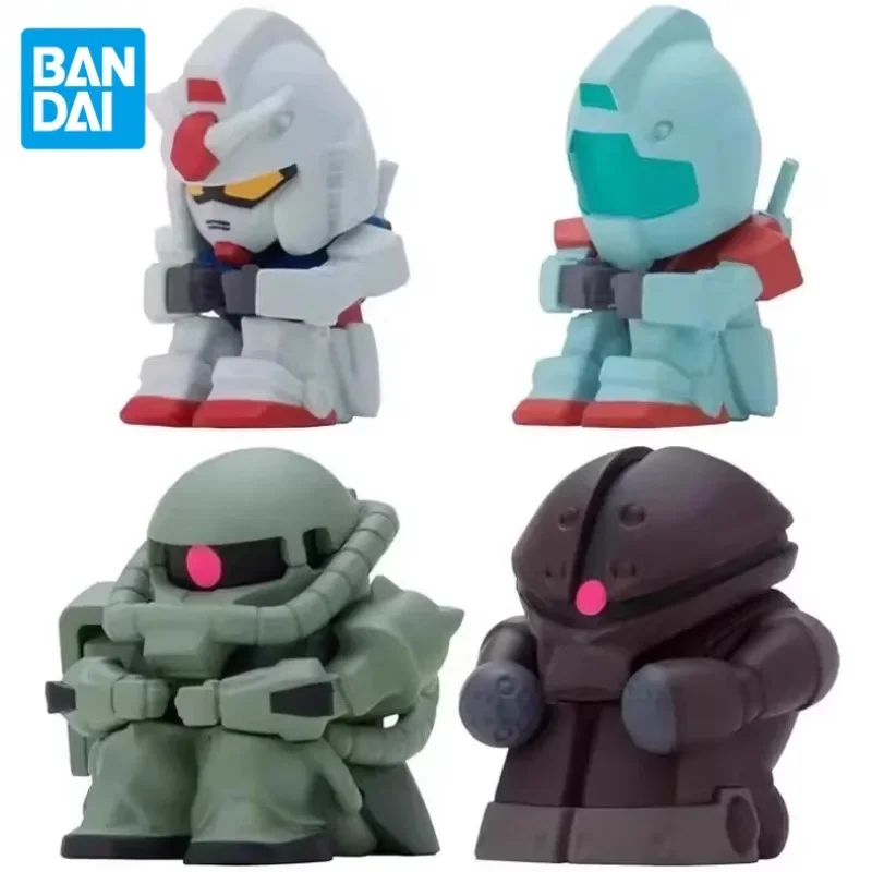 Bandai Original Gashapon GUNDAM Anime Figure Zaku Acguy 78 GM Action Figure Toys for Boys Girls Kids Children Birthday Gifts