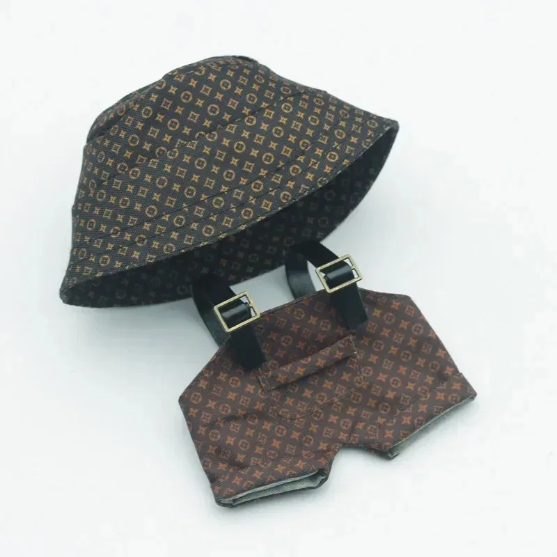 第一世代と第二世代のラババス人形服 17cm ラババス人形服 読書漁師の帽子 よだれかけスーツ