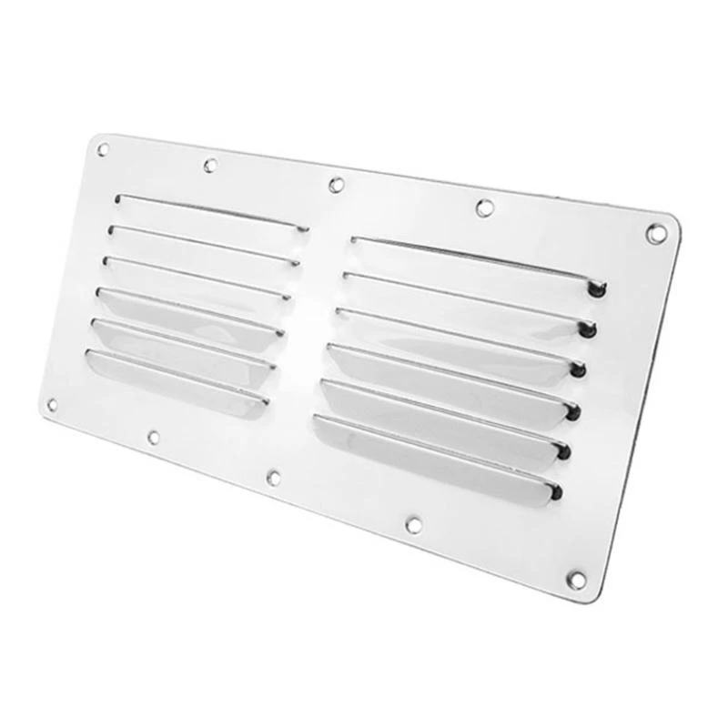  Rectangular Louvered Vent Grille Ventilation Grille Accesories 9x4inch