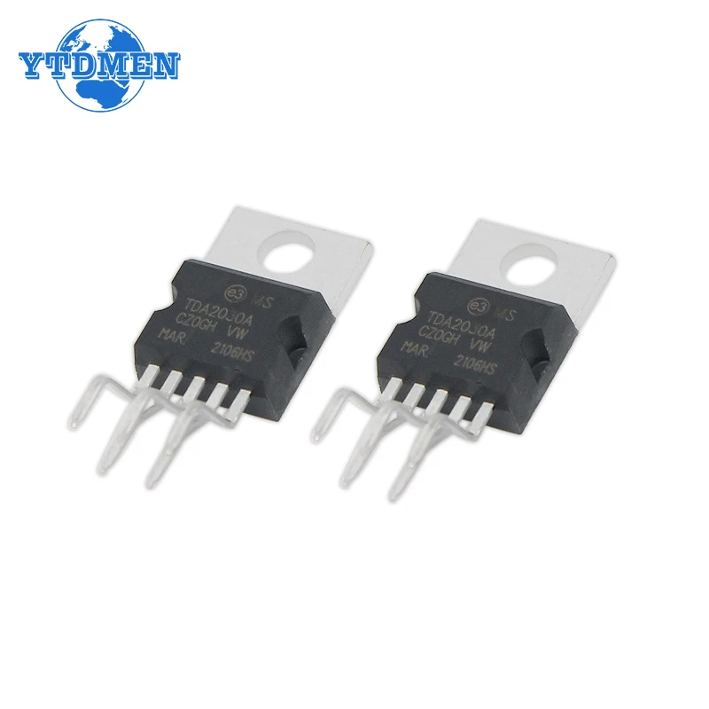 5PCS TDA2030A Amplifier TDA2030 Linear Amplifiers TO-220 Electronic Component IC 18W Hi-Fi AUDIO AMPLIFIER 35W DRIVER TO-220-5P