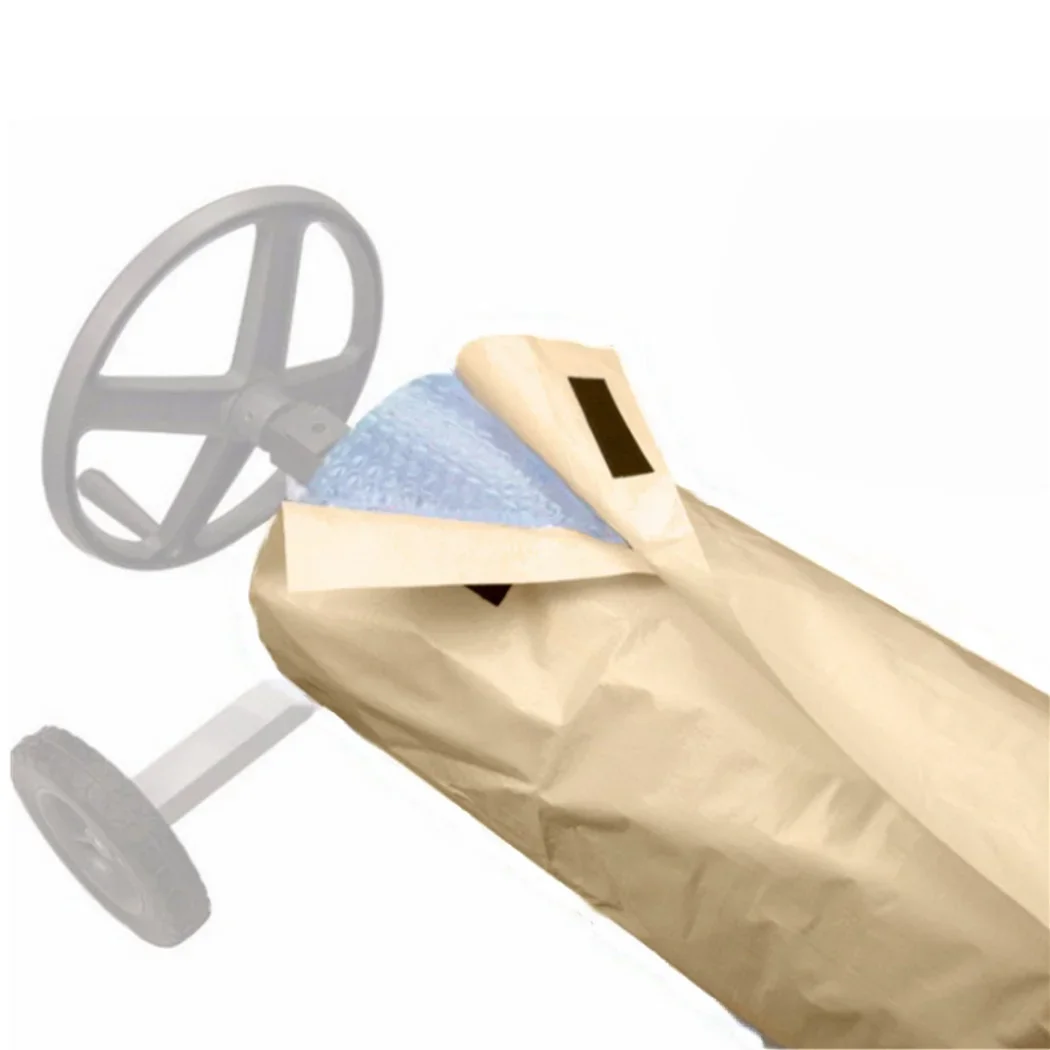 Waterproof Swimming Pool Reel Protective Cover Outdoor Dustproof Pool Solar Roller Reel Protective Cover Solar Blanket Pool Tool