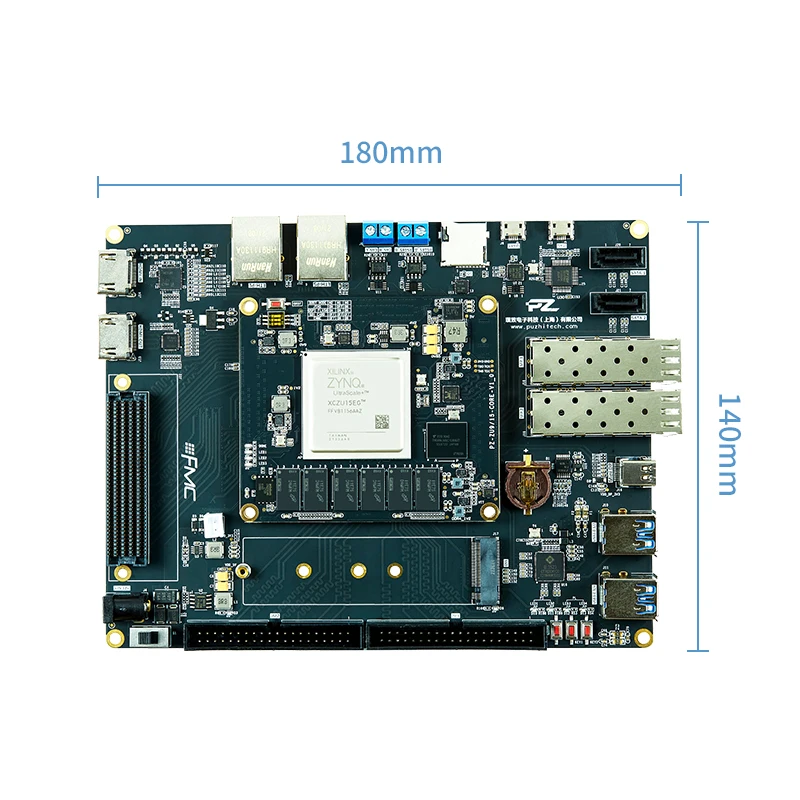 Placa de desenvolvimento mpsoc zynq ultrascalempsoc xczu9eg/xczu15eg/zcu102