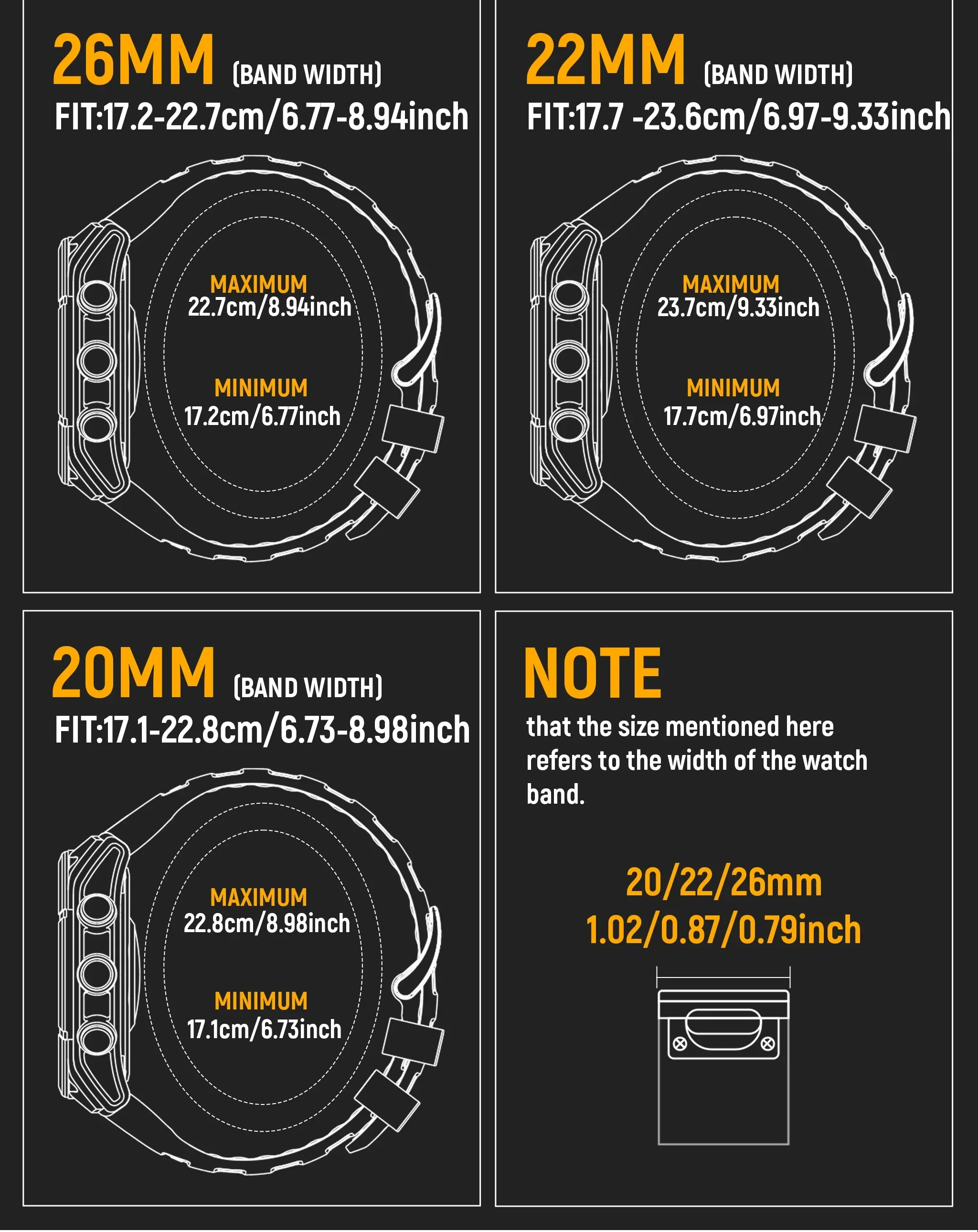 20 22 26mm Quick-Fit-Armband für Garmin Quatix 8 Fenix 8 Tactix8 43/47/51mm Fenix E/7/7X/7S Nylon-Armband Correa Instinct 3 Band – Detail 5
