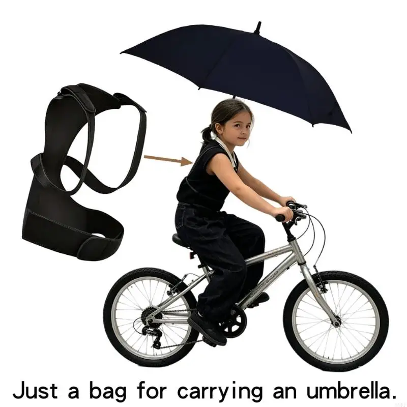 Wearable Rain Cover Support Gear with Waist Closure for Daily Use 55KF