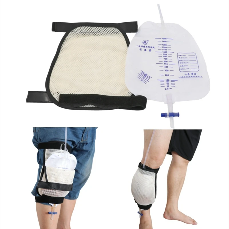 Drainage Bag Leg Holder Peritoneal Dialysis Catheter Leg Pouch Drainage Fixed External Bag Catheter Stabilization Device
