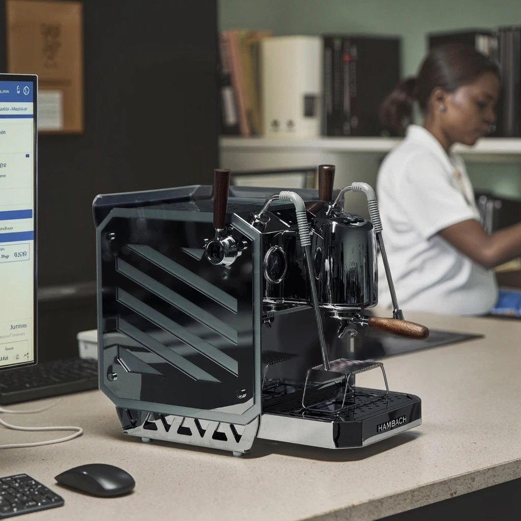 

Commercial Home Dual Boiler Espresso Rapid Heating Fully Automatic Professional NO Grinder Programmable Smart Coffee Maker