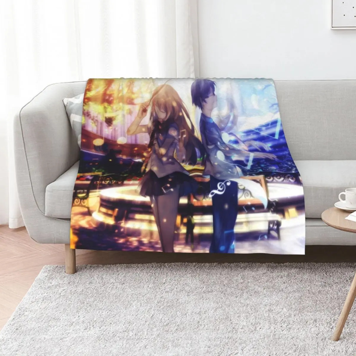 كذبتك في 2 أبريل رمي بطانية أرائك عصرية وأسرة شتوية وبطانيات ريتروس للسفر #1