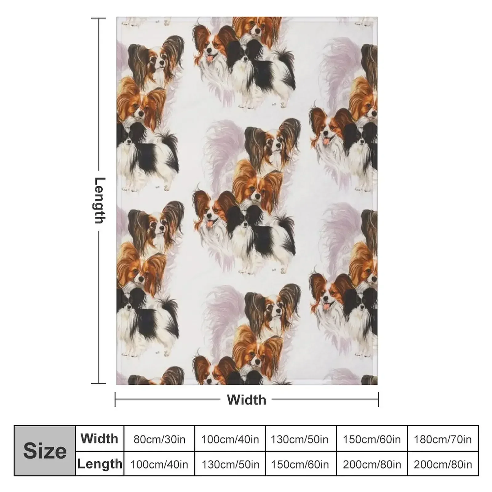 Papillon Medley Throw Blanket Hairys Large Kid'S Comforter Sofa anime Blankets