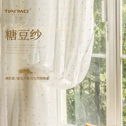 PP1131Simple window screen wind curtain high-end balcony living room light luxury floating curtain window screen