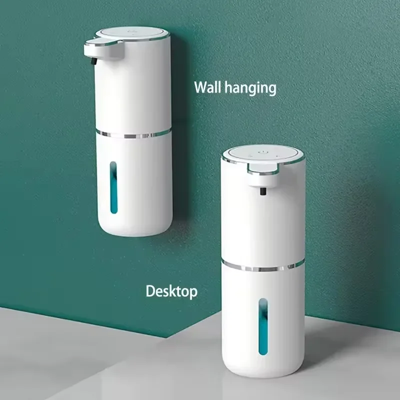 380ml USB Rechargeable Electric Automatic Soap Dispenser Portable Touchless Foaming Soap Dispenser 4 Level Adjustable