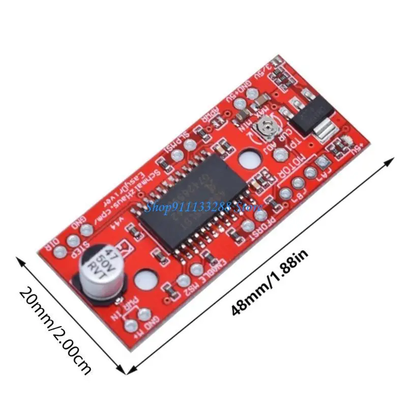 G88D 2PCS A3967 EasyDriver Stepper Motor Driver Stepper Motor Controller Board Board Board 3D Printer A3967 โมดูล