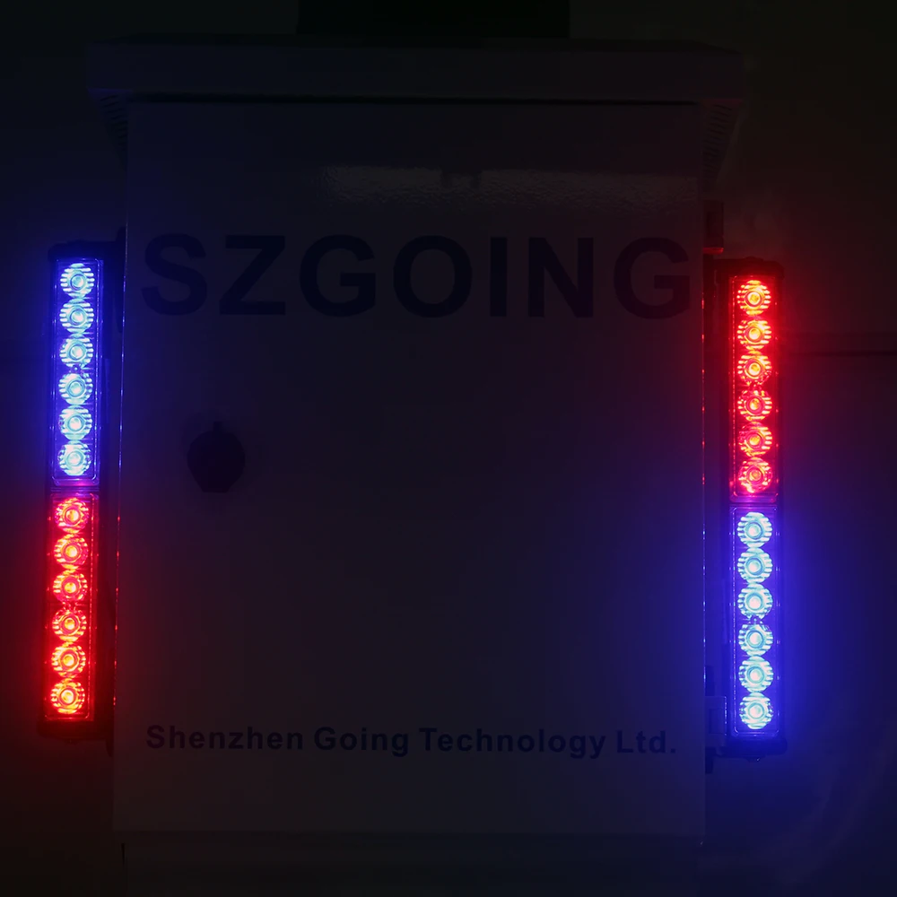 SZGOING Farm Wireless Outdoor Perimeter Security Alarm Light System Products Dual Solar Panel Farm Cctv Surveillance Cameras