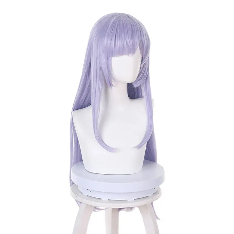 

Path to Nowhere Hella Cosplay Wigs 80cm Women Long Light Purple Synthetic Hair