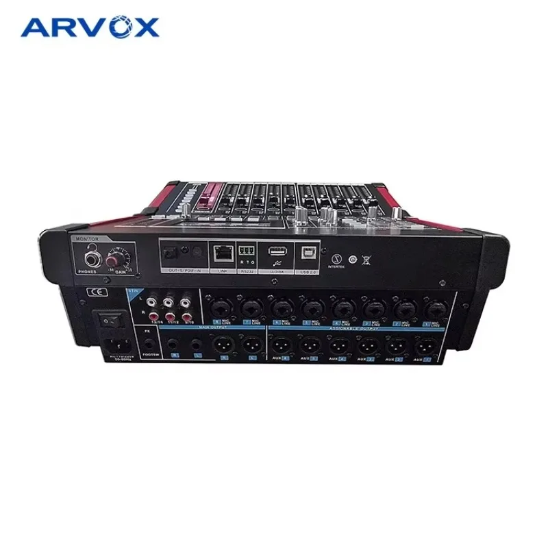 

2025 Music Studio Equipment Master Mixer Consola De Audio Dj Mixer Recording Studio Equipment