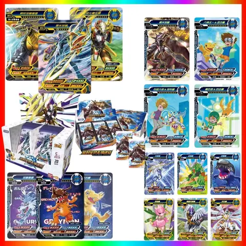 KAYOU Genuine Digimon Booster Box Infinite Evolution Legendary Edition SP Agumon Greymon Anime Trading Collectible Card Toy