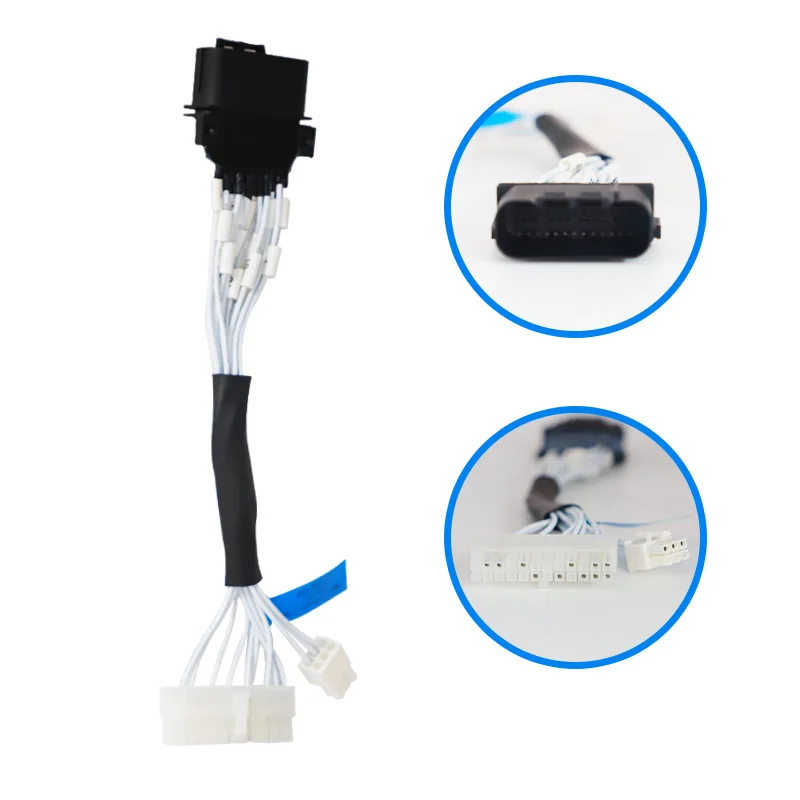Motor Controller Adapter Harness for Curtis 1268 to Yamaha G19 G22 Controller