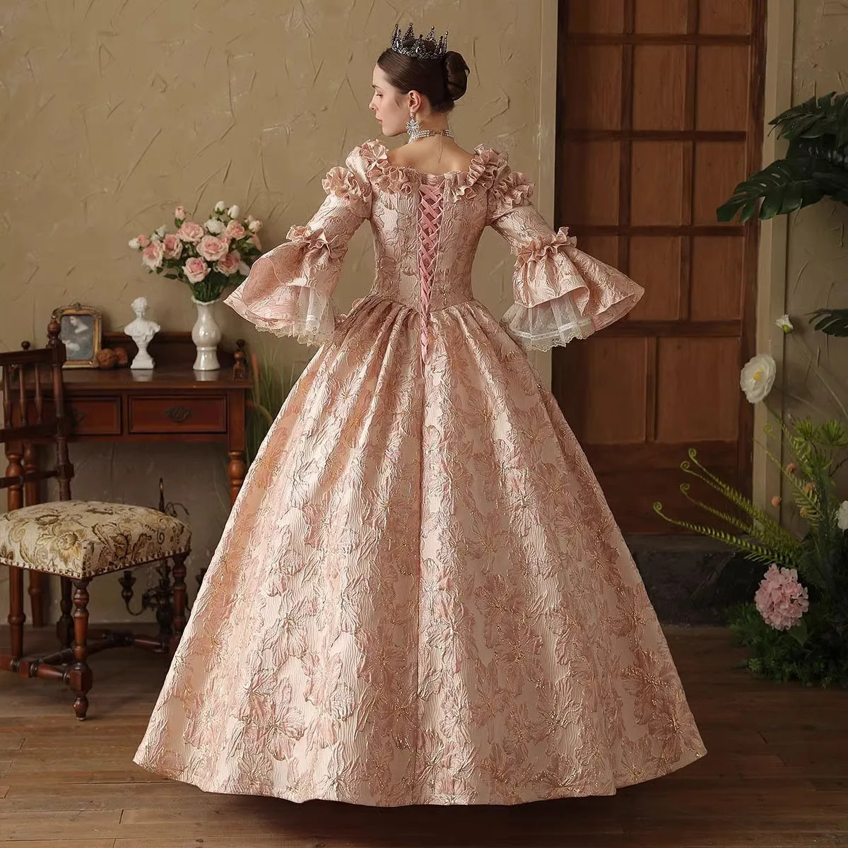 프랑스 관광 법원 의상 사진 여행 사진 영국 공연 드레스 Vestidos Fiesta De Lujo Vestidos Elegantes Mujer