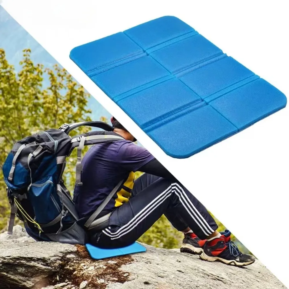 Moisture-Proof Folding Seat Mat Outdoor Cushion Foldable Sit Mat Waterproof Seat Cushion Mat for Park Picnic for Hiking Tourism