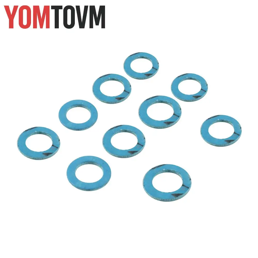 

12 шт., прокладка сливного винта масляного поддона двигателя автомобиля 12191833 для Mercury Marine