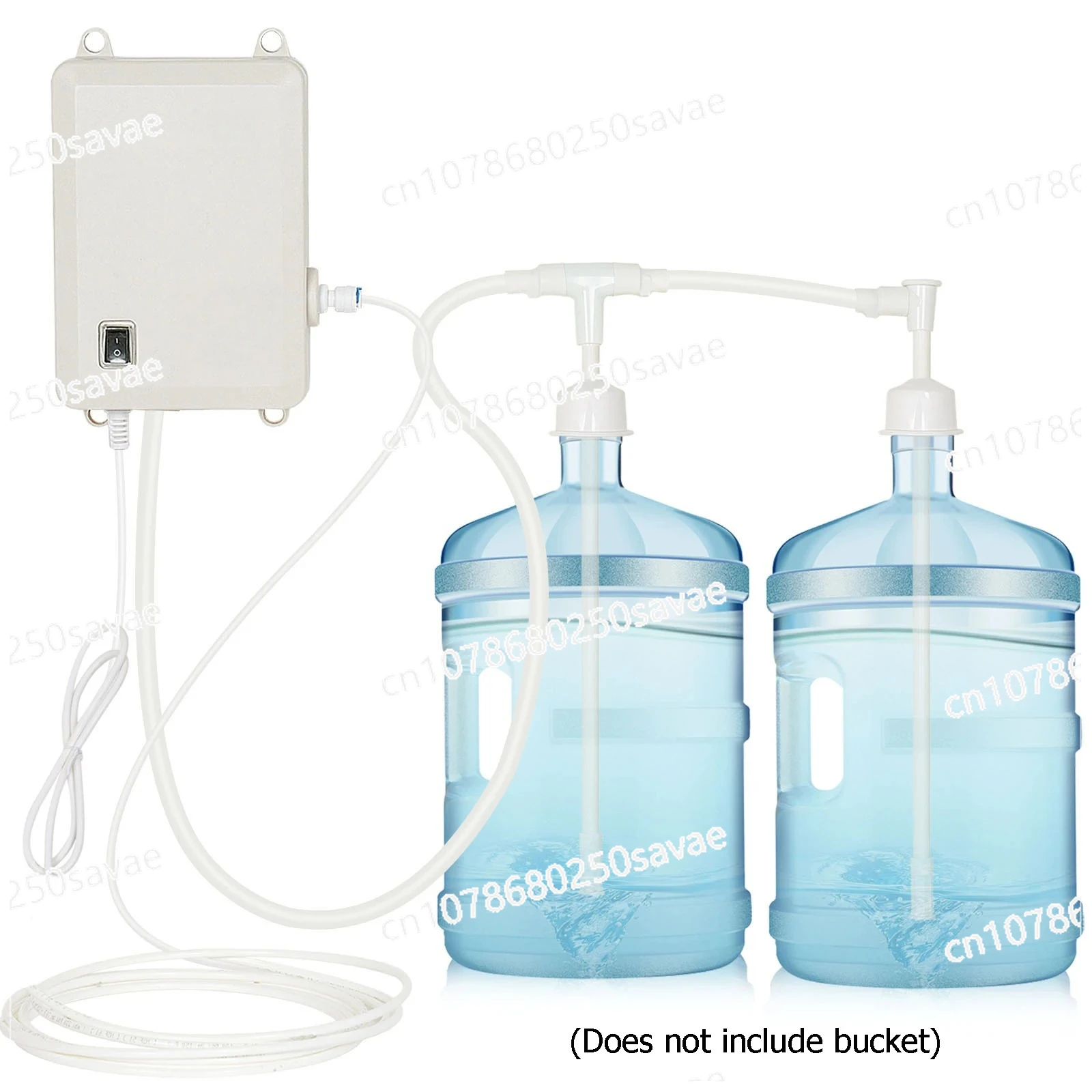

With Single Inlet 20ft Pipe for Refrigerator, Ice Maker New RU 110/220V Bottle Water Dispenser Pump System Water Dispensing Pump