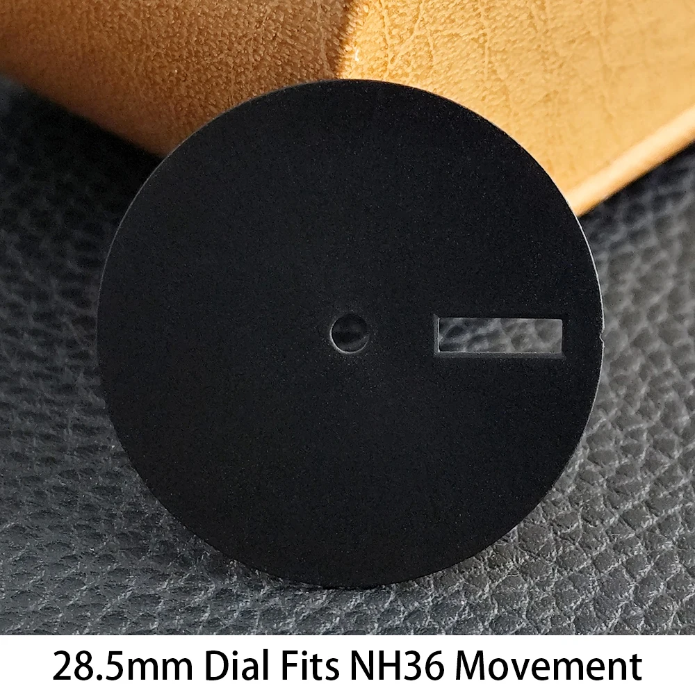 28,5mm Steriles Zifferblatt Passend für NH35 NH36 Uhrwerk Zubehör NH35 Zifferblatt Austauschbares Mechanisches Uhrenteil Herrenuhren – Detail 7