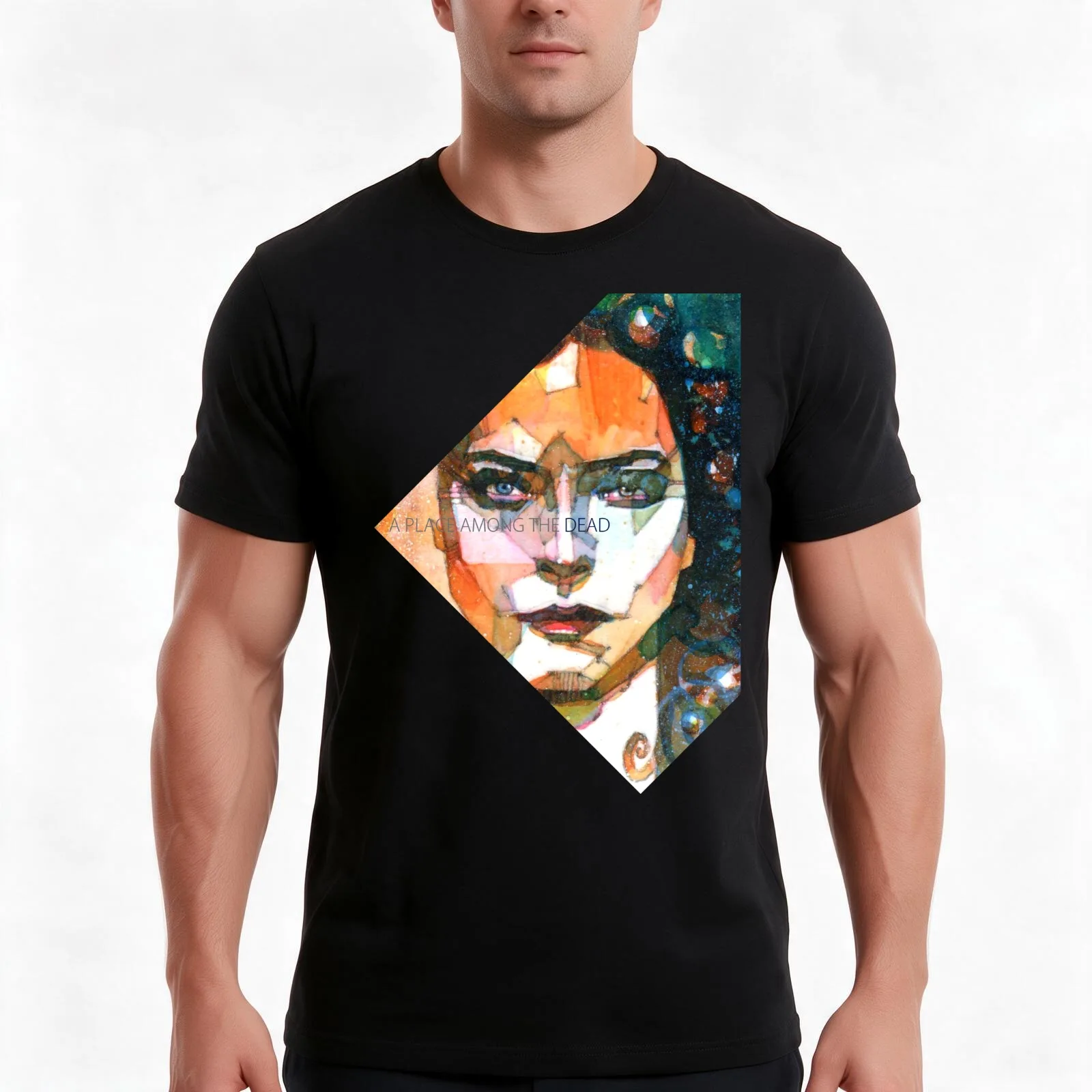 A PLACE AMONG THE DEAD: Juliet Landau T-Shirt, Summer Casual Cotton Tee, Oversized Streetwear Tops, Vintage Graphic Print