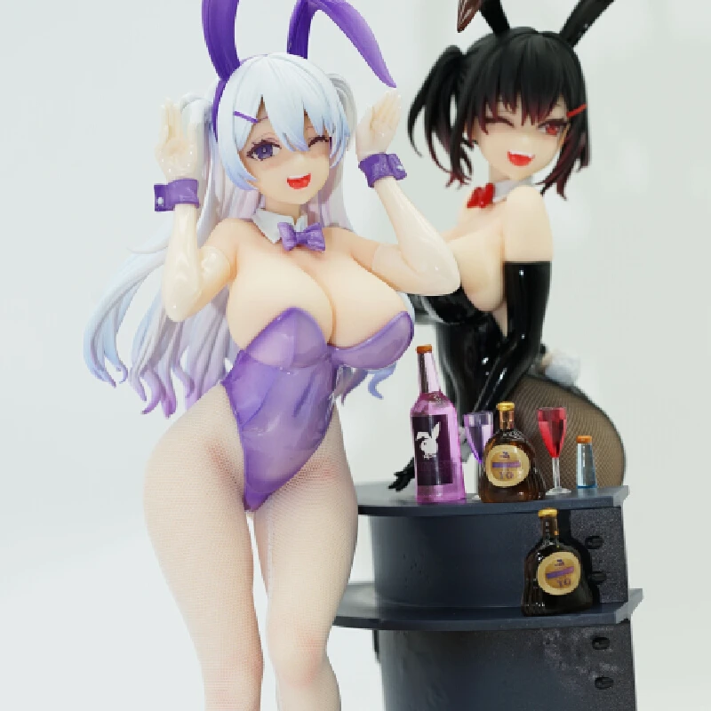 

В наличии оригинальная Bearpanda Bunny Girl Asanagi Rin Xiya, температура краски, 3d кристаллический глаз, креативная сцена 1/6, модель, подарок на день рождения
