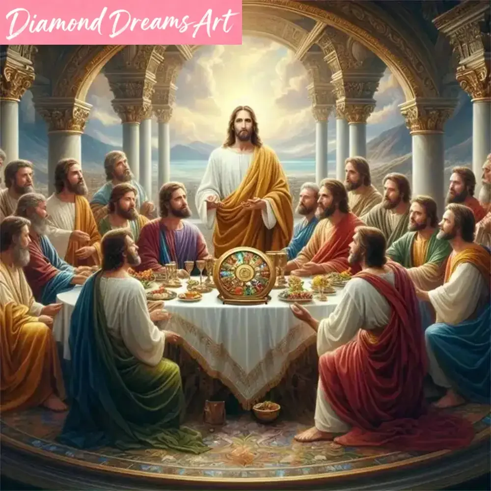 Peinture religieuse sans cadre, mosaïque de diamants ronds carrés, Jésus, idéale pour les débutants, broderie, portrait de homme, cadeau unique