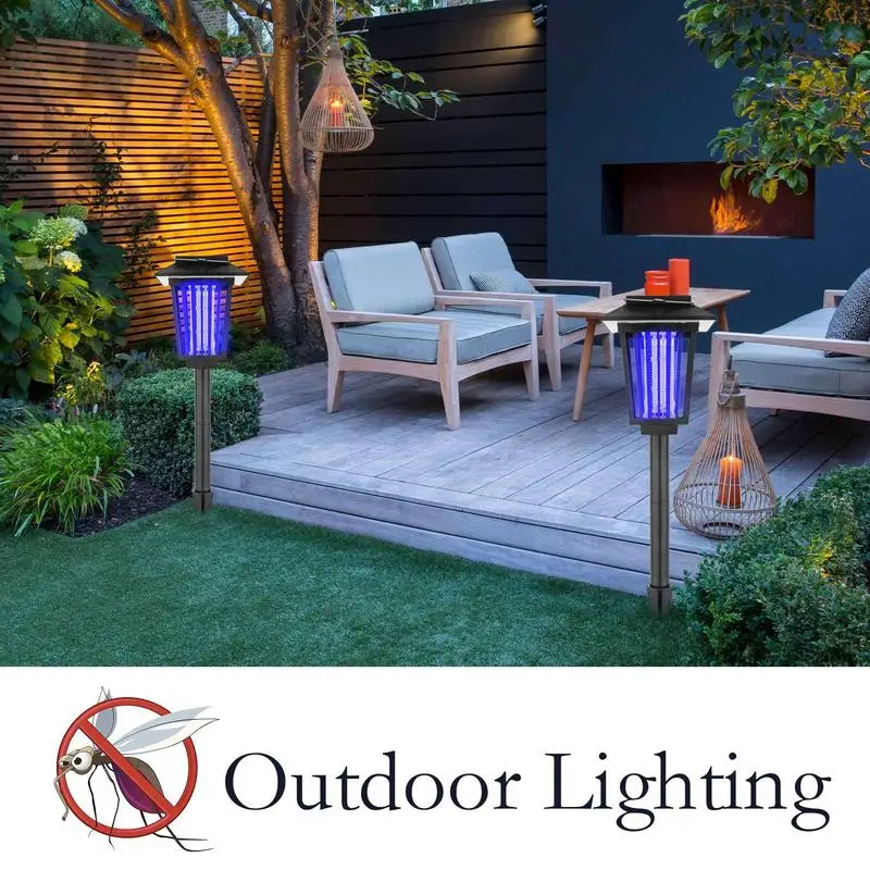 

Solar Pathway Lights 2X Solar Pathway Lights Fly Protection Lamp Camping Gathering Decorative Lamp Weatherproof For Walkway Pool