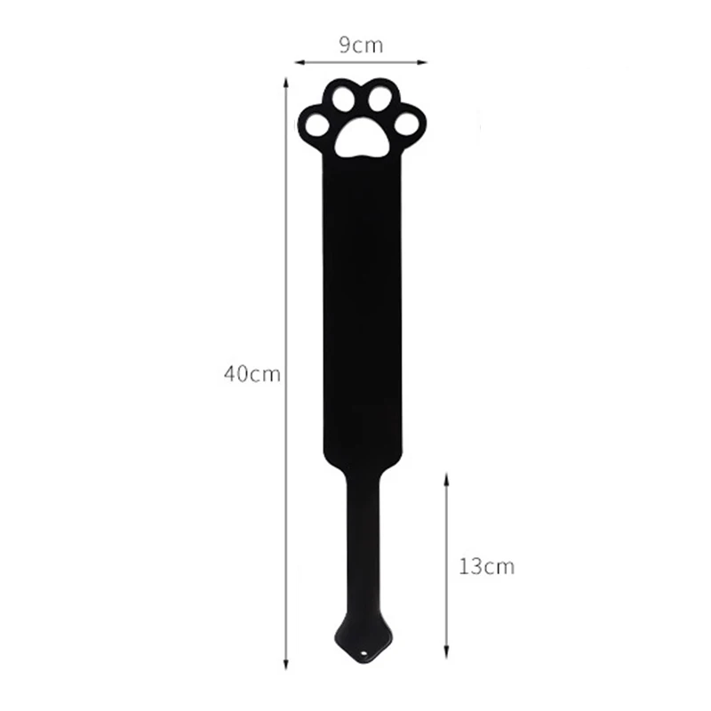 40CM Acrylic Cat Paw Whip Spanking Paddle fo Equestrian Riding Equestrian bat