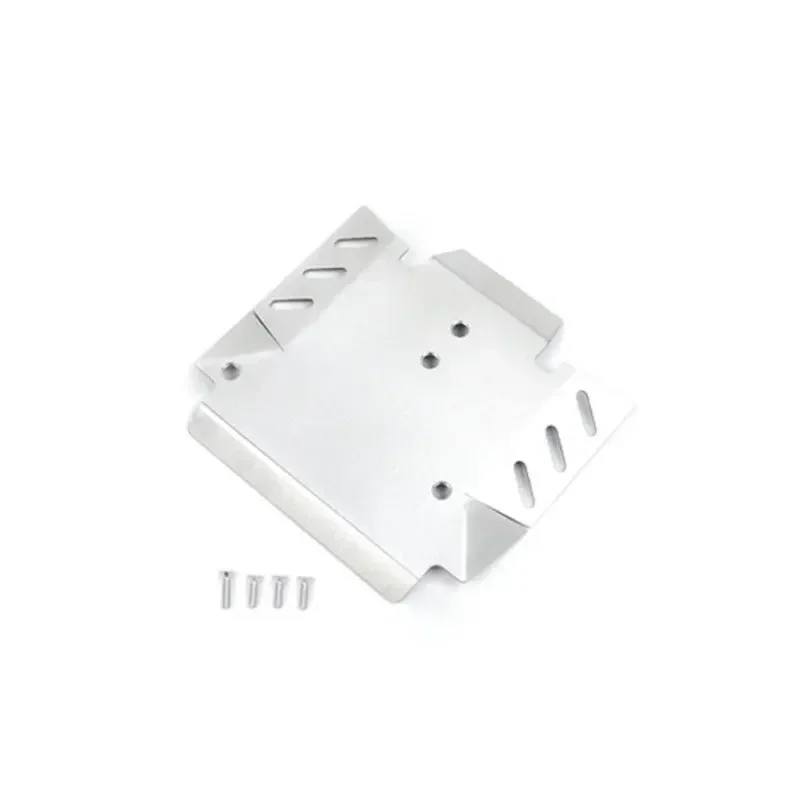 Rvs Metalen Chassis Armor As Protector Skid Plate voor AXIALE RBX10 Ryft 1/10 RC Crawler Auto Upgrade Onderdelen