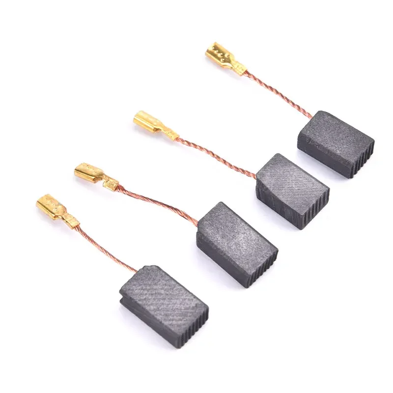 2 Buah/Pak Sikat Karbon Penggiling Sudut 13X9X6Mm untuk Pengganti Penggiling Sudut 100Mm