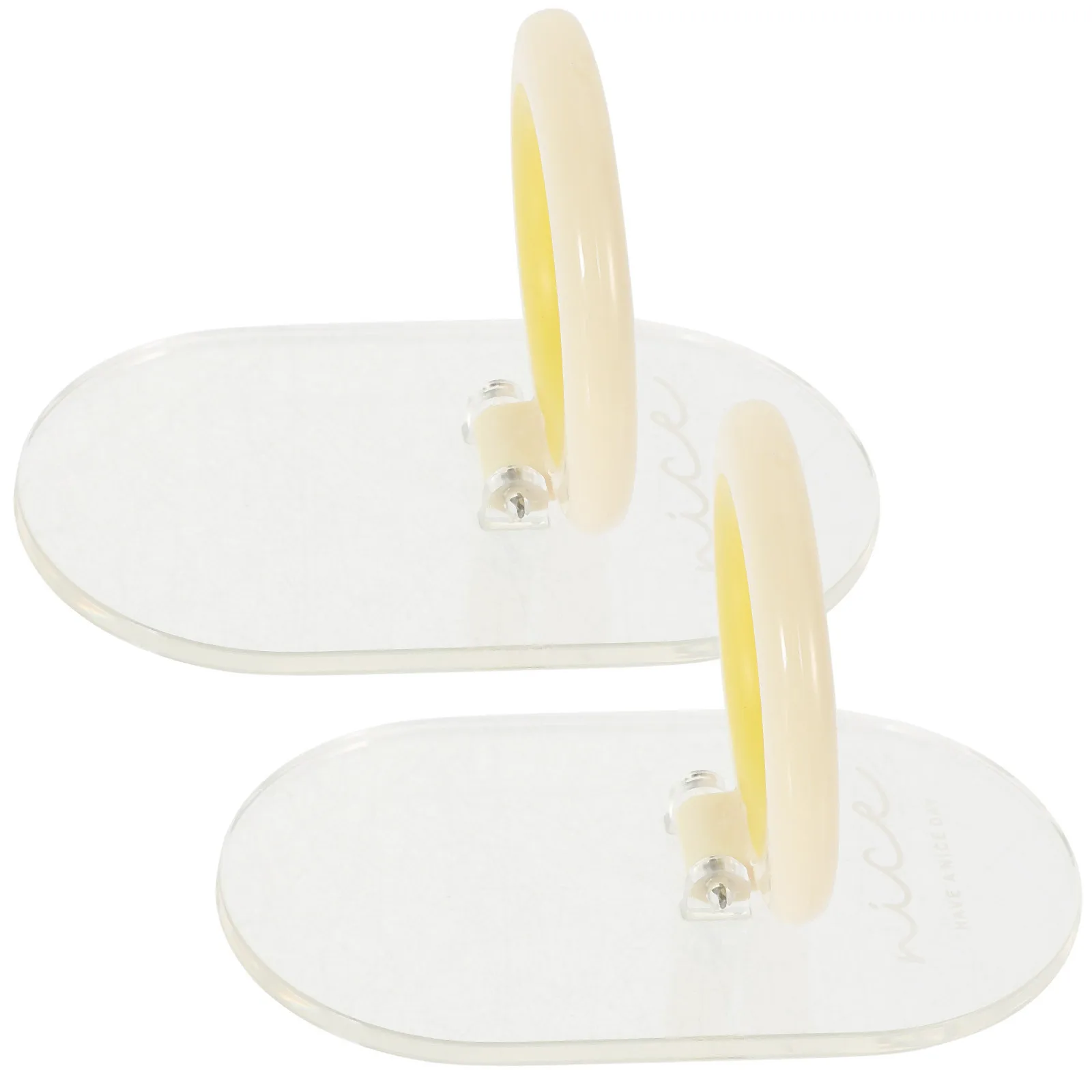 

2Pcs Toilet Lid Lifter Durable Adhesive Seat Handle Easy Installation Sanitary Bathroom Supplies Practical Toilet Cover Handle