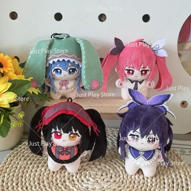 10CM Anime Date A Live Plush Toys Tokisaki Kurumi Yoshino Animation Peripheral Doll Plushie Pendant Key Chain Decoration Gifts
