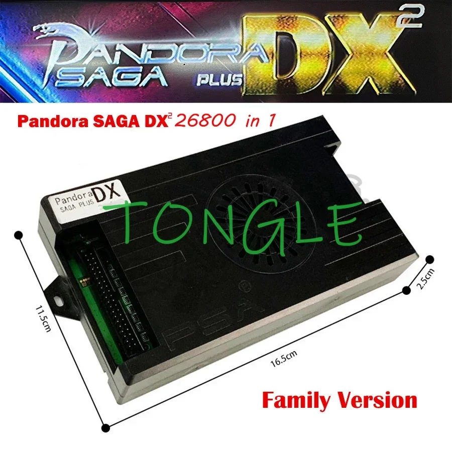 

26800 Games in 1 Pandora Saga DX Plus Arcade Box Console PCB Motherboard Retro Cabinet Game Jamma Support HDMI VGA 3P/4P