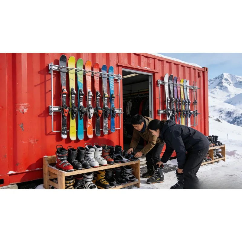 Breathable Sandwich Panel Flat Pack Folding Container House Modern for Movable Living Space Portable Office & Shop Use