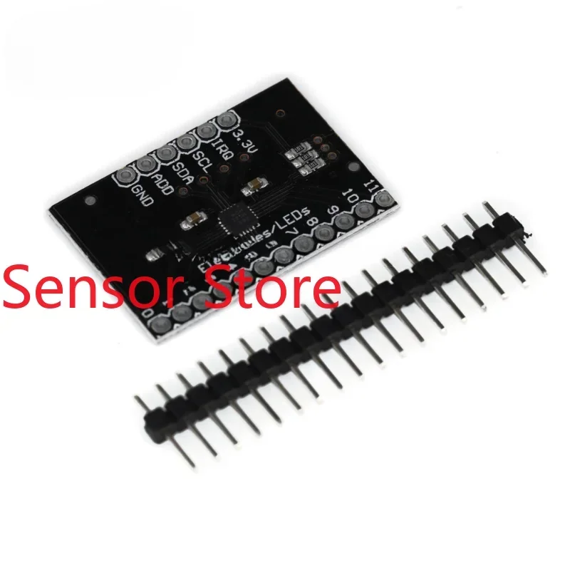 

5 шт. MPR121-Breakout-v12 — это плата для разработки контроллера емкостного сенсорного датчика и клавиатуры.