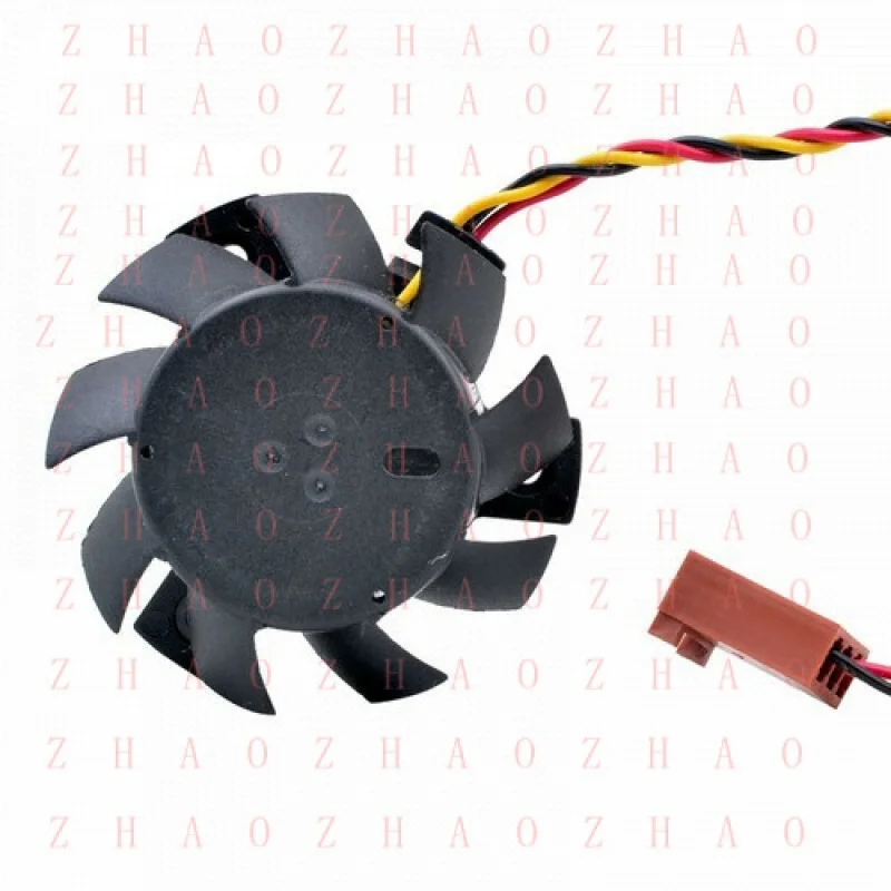 L+ FOR DELTA ASB0412VHA DC 12v 0.16A Graphics card cooling fan 3 Pin For Dell 360 2320