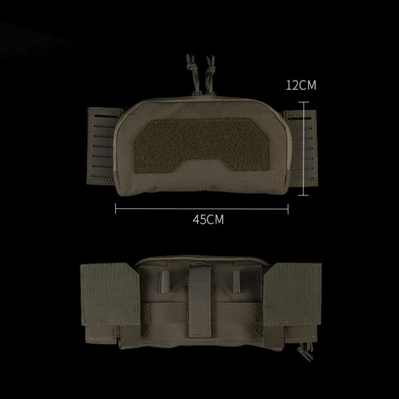 التكتيكية اللوحة 2Nd الطبقة المشرف الحقيبة ل Pincer الثلاثي مجلة جيب التخزين الأمامي حقيبة مدمجة لوحة الناقل الصيد الادسنس #3