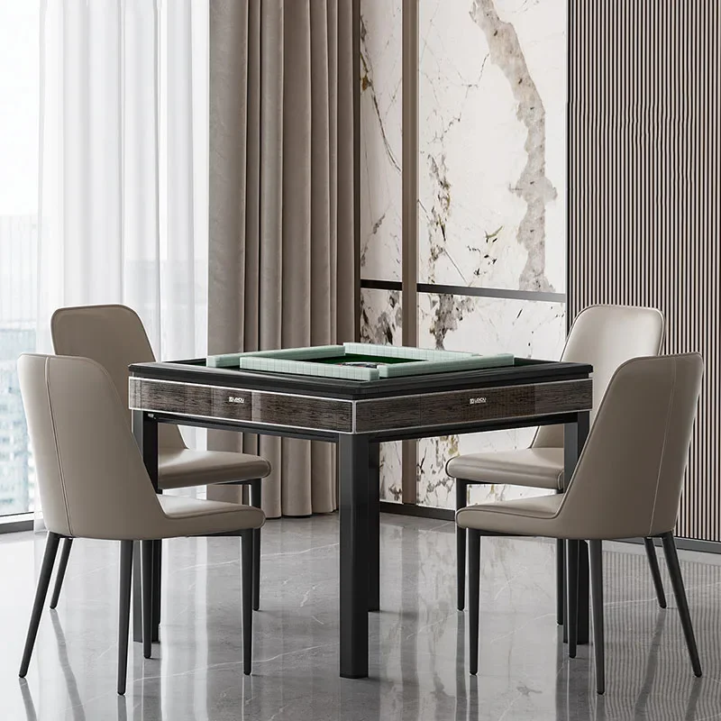 Wielofunkcyjny Składany Stół Jadalny Indywidualny Ceramiczny Kawiarnia Mały Okrągły Zestaw Mebli Ogrodowych do Jadalni Salon Stół do Mahjong